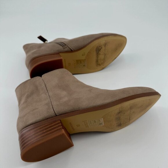 J. Crew Womens Factory Sueded Flat Ankle Boots Size 6.5 - Picture 7 of 10
